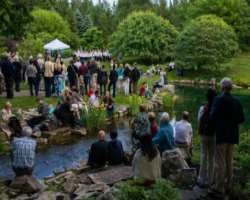 Don't miss the musical program by the Edmonton Opera company if you are planning to visit the garden in June. It is performed in the garden only for o